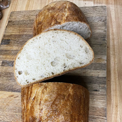 Oval White Loaf Cut