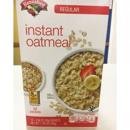 Oatmeal Instant - 12 Packets